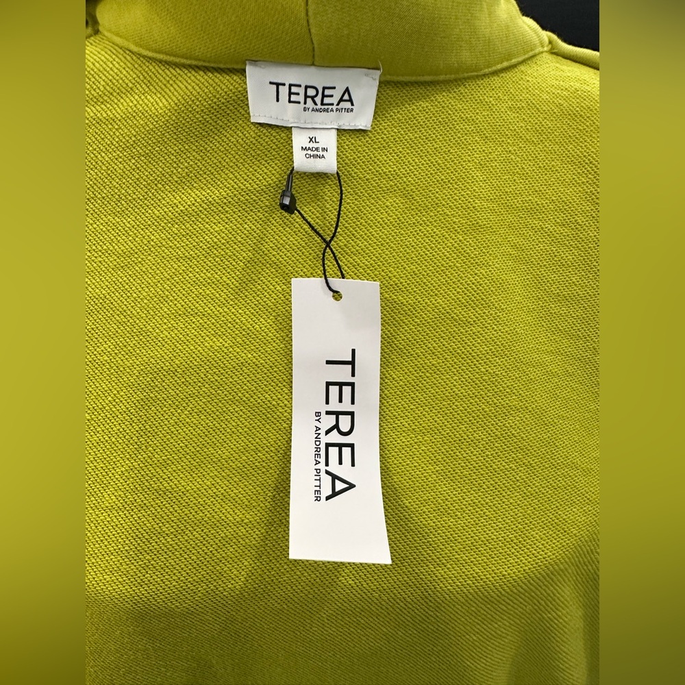 TEREA Alaina Wrap French Terry Jacket NWT - Picture 3 of 13